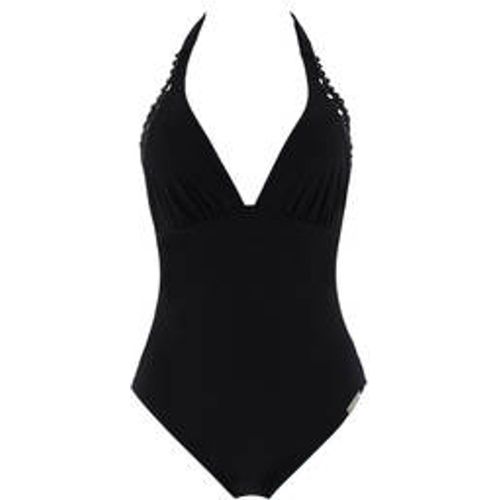 Maillot de bain 1 pièce dos nu plongeant sans armatures Ajourage Couture - LISE CHARMEL - Modalova