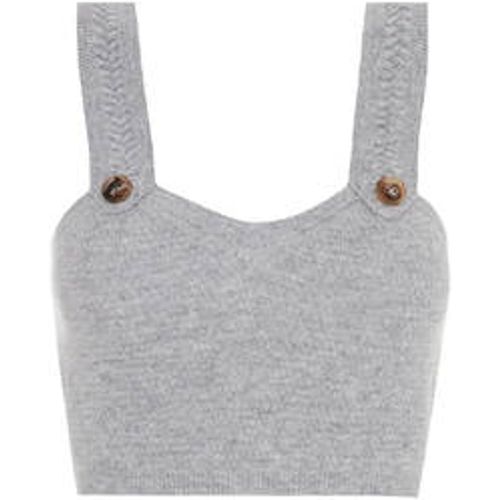 Crop top en laine et cachemire Braided Jewel - La Perla - Modalova