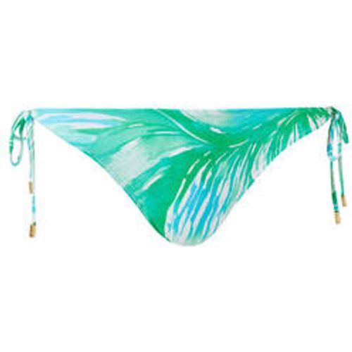 Bas de maillot de bain slip lacets Canary Tropical Green - Melissa Odabash - Modalova