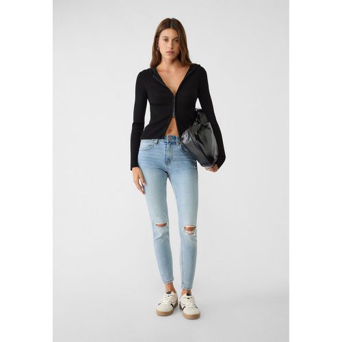 Jean 1420 skinny taille basse 38 - Stradivarius - Modalova