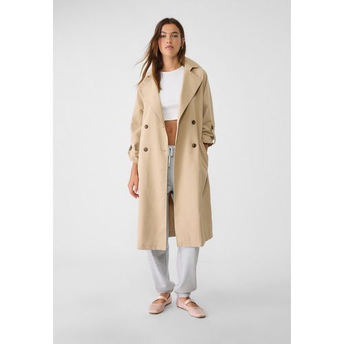 Trench long fluide XS - Stradivarius - Modalova