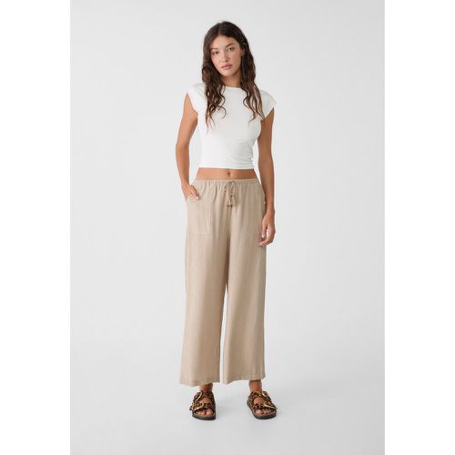 Jupe-culotte fluide XL - Stradivarius - Modalova