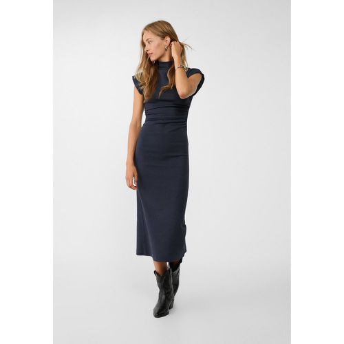 Robe midi col cheminée S - Stradivarius - Modalova