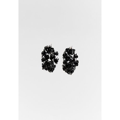 Boucles d’oreilles anneaux roses OS - Stradivarius - Modalova