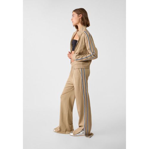 Pantalon jogger avec fermeture Éclair sur le côté XS - Stradivarius - Modalova