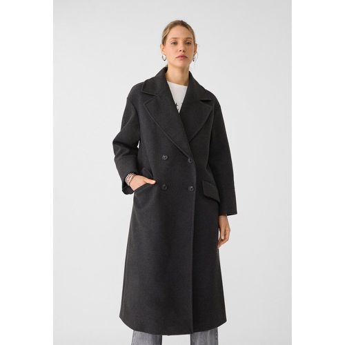 Manteau oversize doux au toucher XS - Stradivarius - Modalova