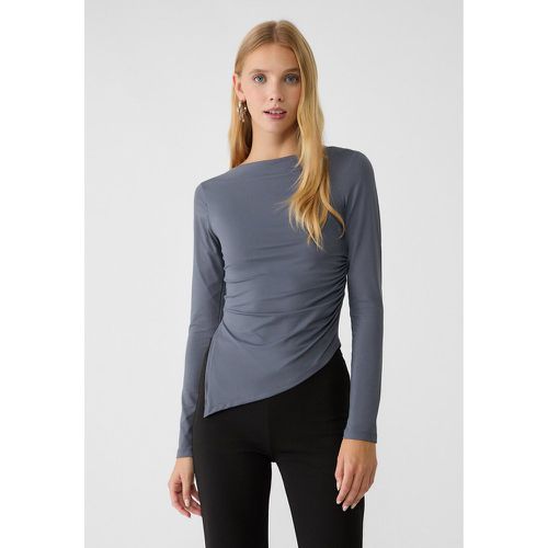 Top asymétrique manche longue XL - Stradivarius - Modalova