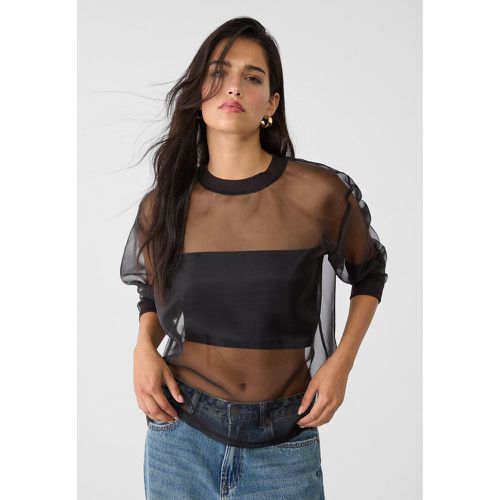 Sweat en organza XS - Stradivarius - Modalova