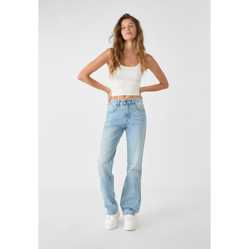 Jean regular taille mi-basse décontracté 36 - Stradivarius - Modalova