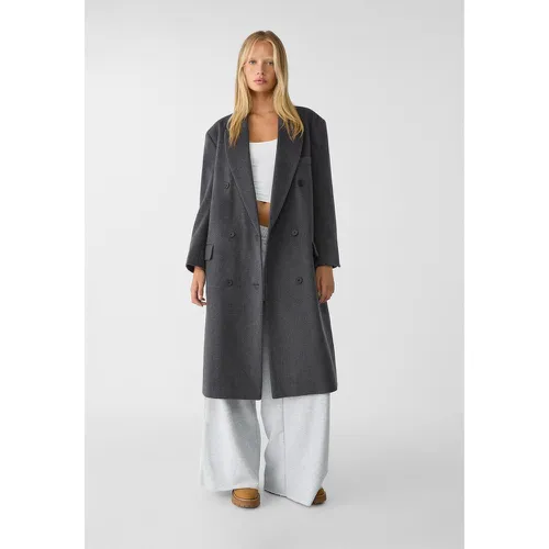 Manteau long poches M - Stradivarius - Modalova