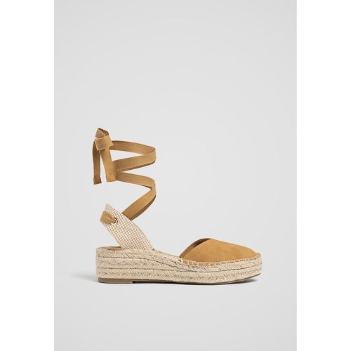 Espadrilles nouées 35 - Stradivarius - Modalova