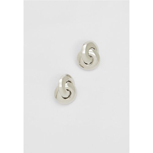 Boucles d’oreilles anneau entrelacées M - Stradivarius - Modalova