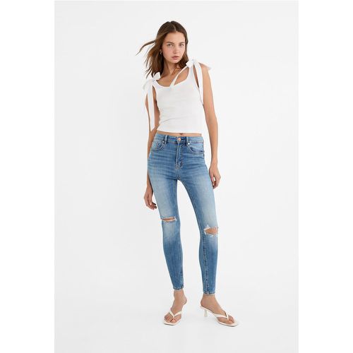 Jean 1400 skinny taille mi-basse 40 - Stradivarius - Modalova