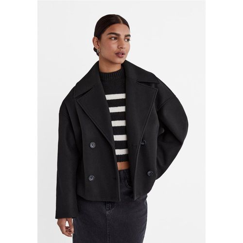 Manteau court croisé L - Stradivarius - Modalova