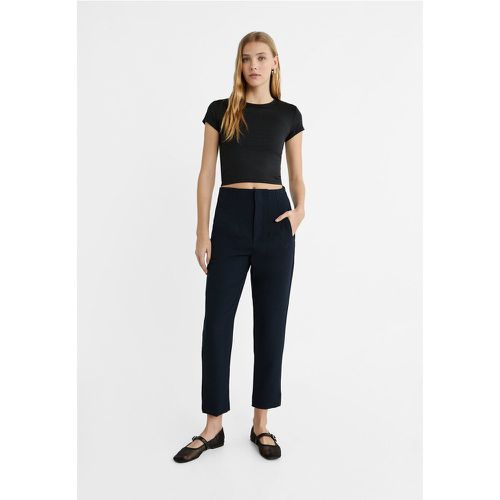 Pantalon habillé à pinces 40 - Stradivarius - Modalova