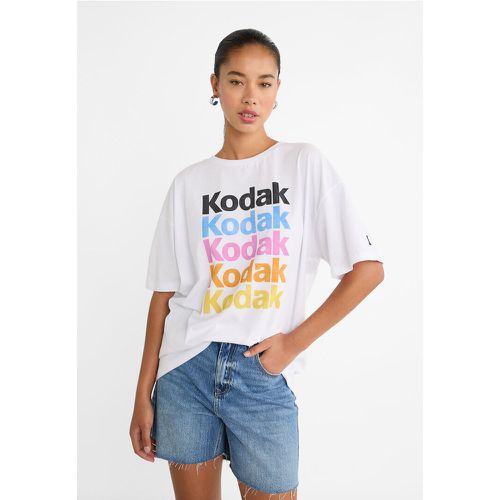 T-shirt oversize Kodak XL - Stradivarius - Modalova