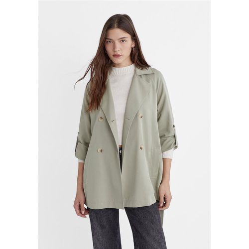 Trench court fluide M - Stradivarius - Modalova