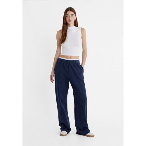 Pantalon wide leg taille L - Stradivarius - Modalova