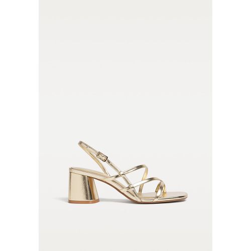 Sandales talon large 35 - Stradivarius - Modalova