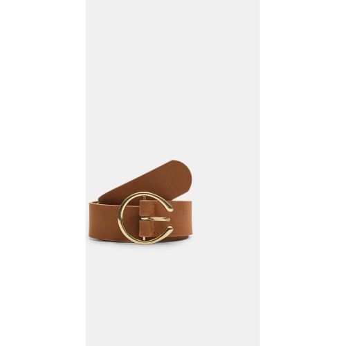 Ceinture boucle ronde 70 - Stradivarius - Modalova