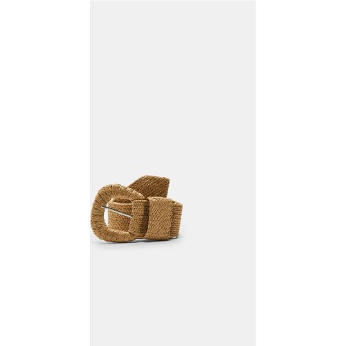 Ceinture tressée à boucle recouverte 70 - Stradivarius - Modalova
