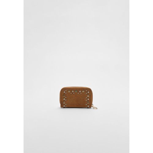 Petit porte-monnaie à clous OS - Stradivarius - Modalova