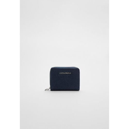 Porte-monnaie rectangulaire en jean OS - Stradivarius - Modalova