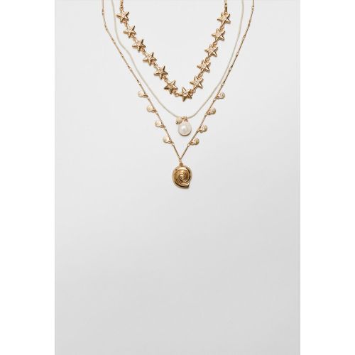 Set de 3 colliers charms coquillage OS - Stradivarius - Modalova