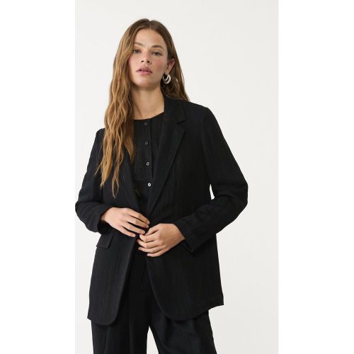 Veste classique fluide froissée XS - Stradivarius - Modalova