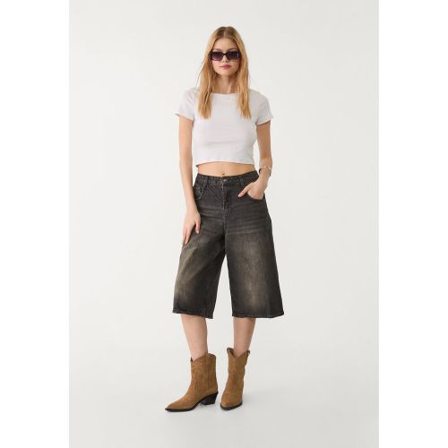 Bermuda jort denim baggy 32 - Stradivarius - Modalova