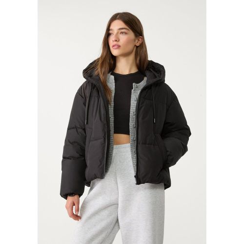 Doudoune oversize capuche XS - Stradivarius - Modalova