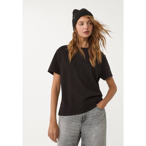 T-shirt basique boxy heavy weight XS - Stradivarius - Modalova