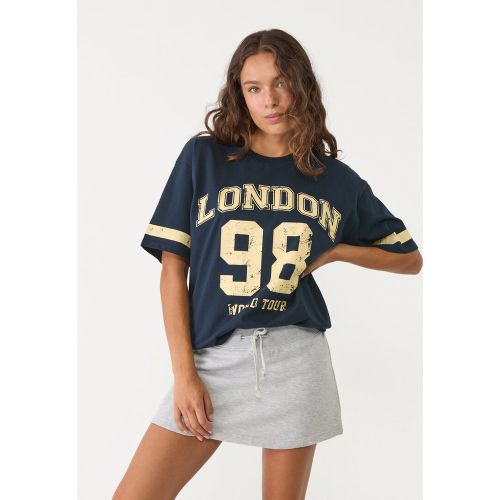 T-shirt oversize London XS - Stradivarius - Modalova