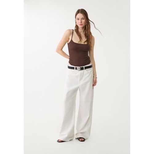 Body à bretelles côtelé XS - Stradivarius - Modalova
