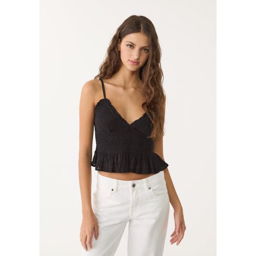 Top ajusté à volants XS - Stradivarius - Modalova