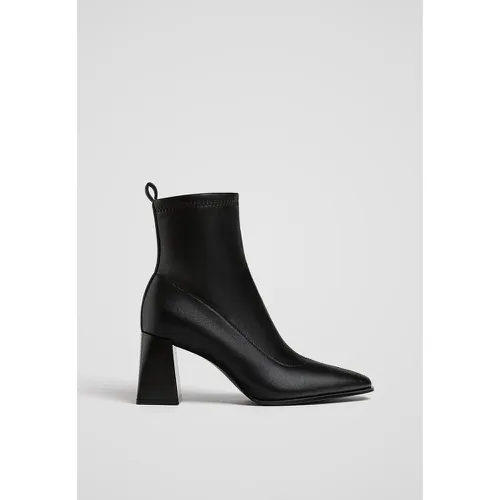 Bottines à talon élastiquées 35 - Stradivarius - Modalova