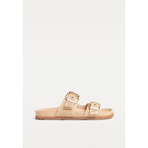 Sandales plates avec boucles 35 - Stradivarius - Modalova