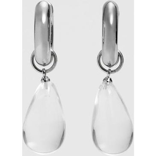 Boucle d'oreille goutte transparente OS - Stradivarius - Modalova