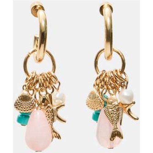 Boucles d'oreilles multi-charms OS - Stradivarius - Modalova