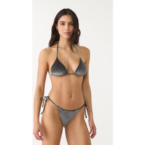 Haut de bikini en velours XS - Stradivarius - Modalova