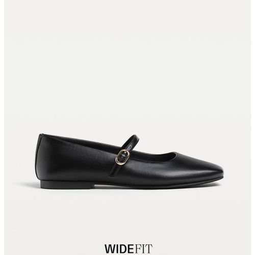 WIDE FIT. Ballerines bride avec boucle 35 - Stradivarius - Modalova