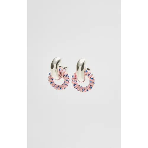 Boucles d’oreilles anneaux corde OS - Stradivarius - Modalova