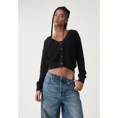 Gilet maille boutons XS - Stradivarius - Modalova