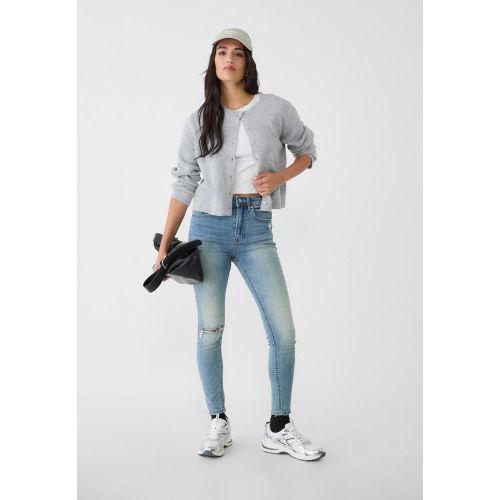 Jean D07 skinny taille normale 32 - Stradivarius - Modalova
