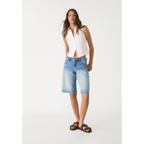 Bermuda denim baggy 32 - Stradivarius - Modalova