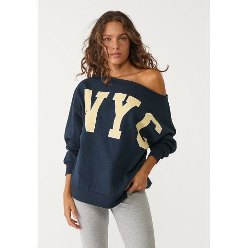 Stradivarius Sweat NYC Marine XS - Stradivarius - Modalova