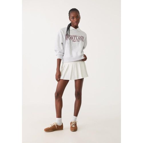 Sweat polo brodé XS - Stradivarius - Modalova
