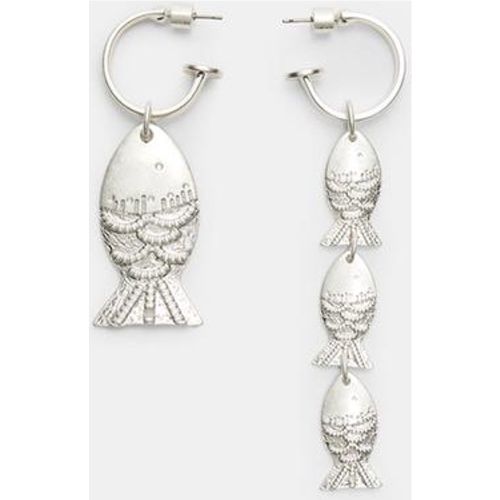 Boucle d'oreille asymétrique poisson OS - Stradivarius - Modalova