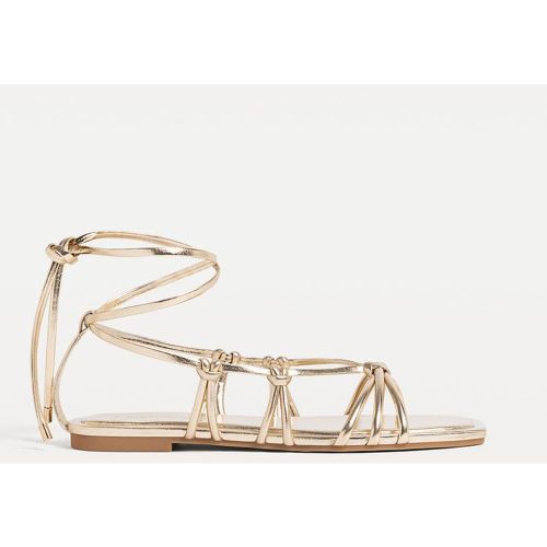 Sandales plates à brides 35 - Stradivarius - Modalova