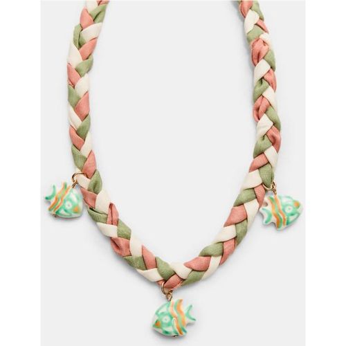 Collier tressé poissons OS - Stradivarius - Modalova